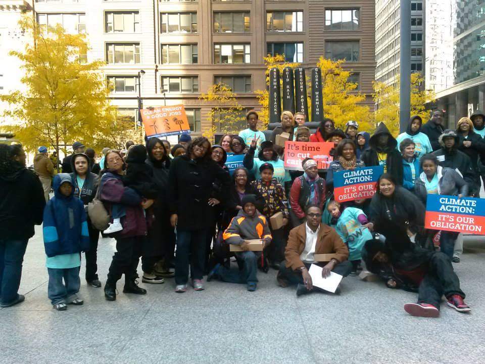 Patrick N'namdi Ali, of the Sierra Club, Detroit, MI, always included the R.I.C.H. Org. This is a trip to Chicago, IL..jpg